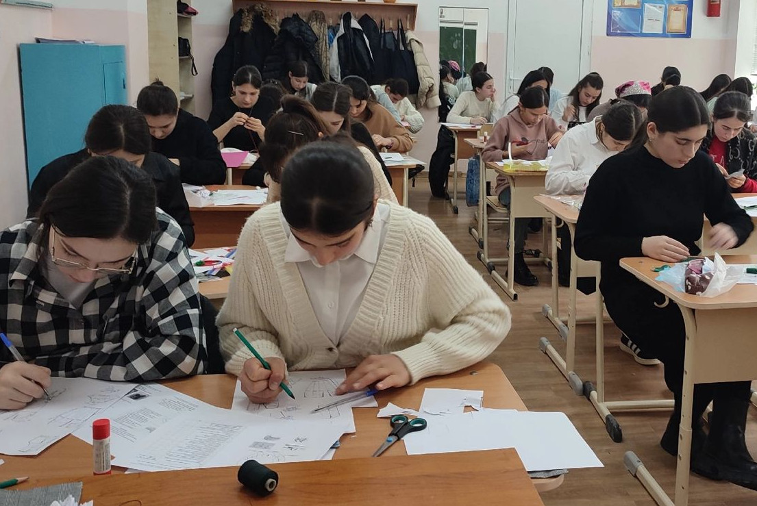Муниципальный этап Всероссийской школьной олимпиады по технологии состоялся в школах Дагестана